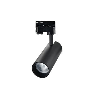 Foco en Carril Spotlight Iluminación de Riel LED Directamente de Fábrica Negro 4000K 30W 2500LM TRL010-T1008N- Kosoom