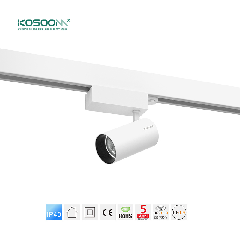 Track Lighting LED Foco de Carril Colgantes de Iluminación de Riel Negro 2860LM 4000K Ángulo de haz 36˚ 35W TRL003-T0305N-Kosoom - Imagen 7