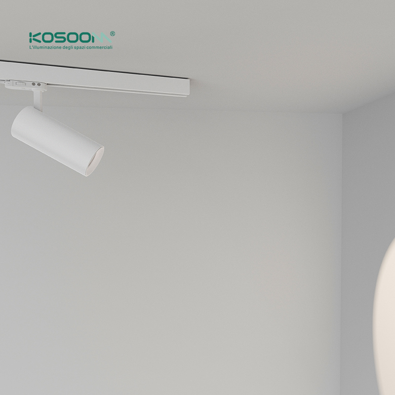 Foco en Carril Spotlight Iluminación de Riel LED Directamente de Fábrica Negro 4000K 30W 2500LM TRL010-T1008N- Kosoom - Imagen 3