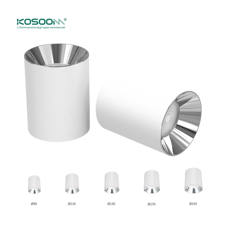 20W 4000K 1780LM LED Downlight Blanco Foco de Superficie Redondo para Comercios D1006 CRI≥90 CDL001-S -Kosoom - Imagen 7