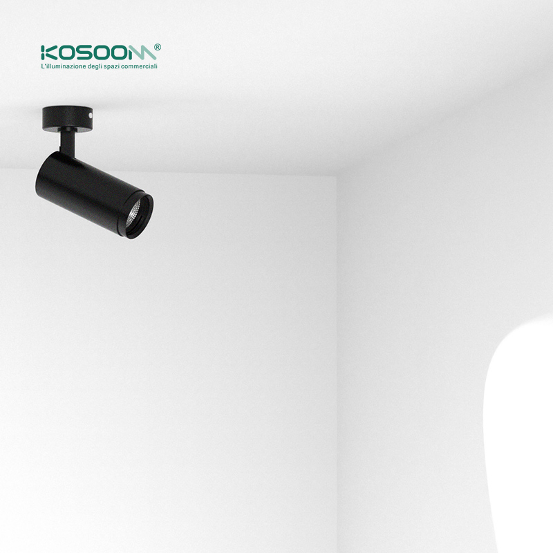 Eficiencia Energética 4000K Foco en el Techo Spotlight LED 12W Iluminación de Riel LED Negro 960LM CRI≥80 TRL009-T0903N- Kosoom - Imagen 3