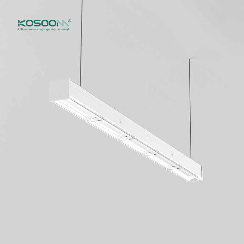 Luz Colgante de Techo Blanco Lámpara Lineal LED 50W/4000K/7800LM -KOSOOM - Imagen 9