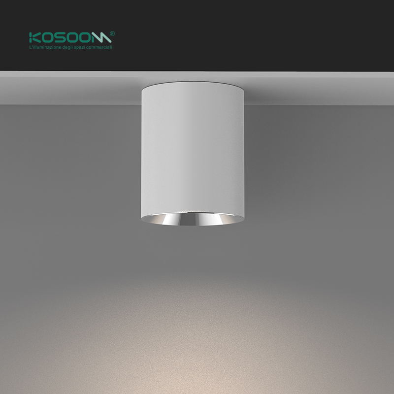 30W 3000K 2100LM Redondo LED Downlight Blanco Foco de Superficie para Tiendas Minoristas D1007 CRI≥90 CDL001-S -Kosoom - Imagen 9