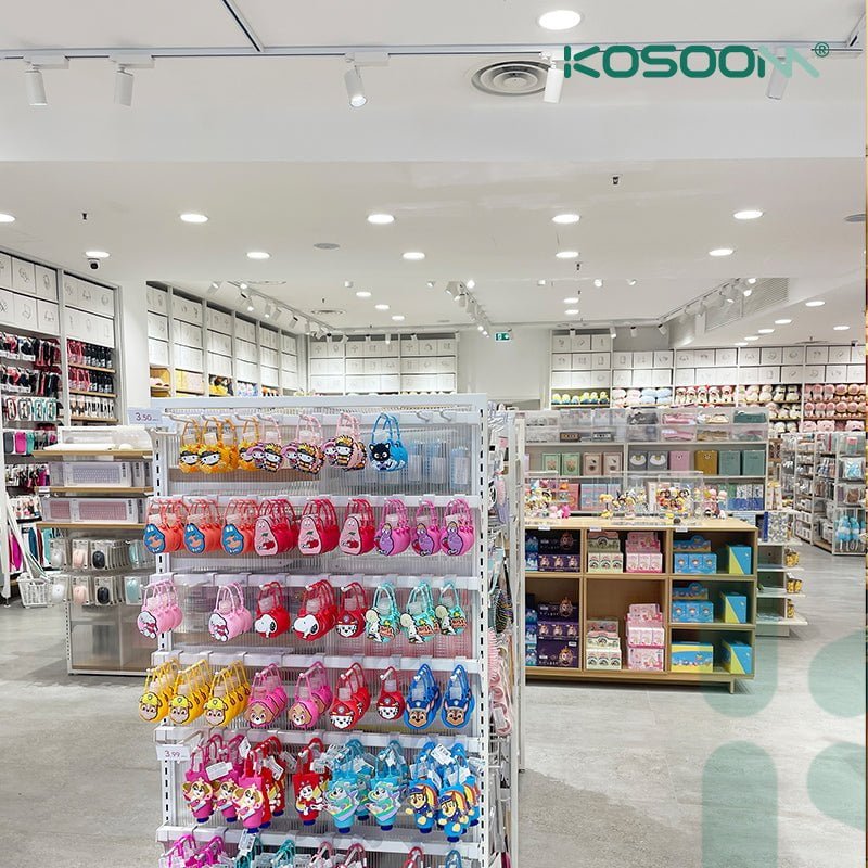 Track Lighting LED Foco de Carril Colgantes de Iluminación de Riel Negro 2860LM 4000K Ángulo de haz 36˚ 35W TRL003-T0305N-Kosoom - Imagen 9