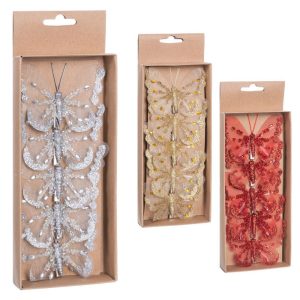 Mariposa c/pinza 6*8cm