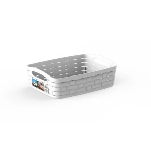 Cesta A4 Bamboo blanco