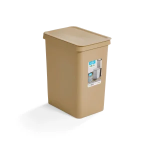 Cubo con Tapa 28L Neus arena