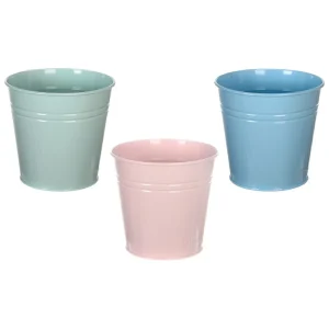 Macetero metal redondo d11*10.5cm