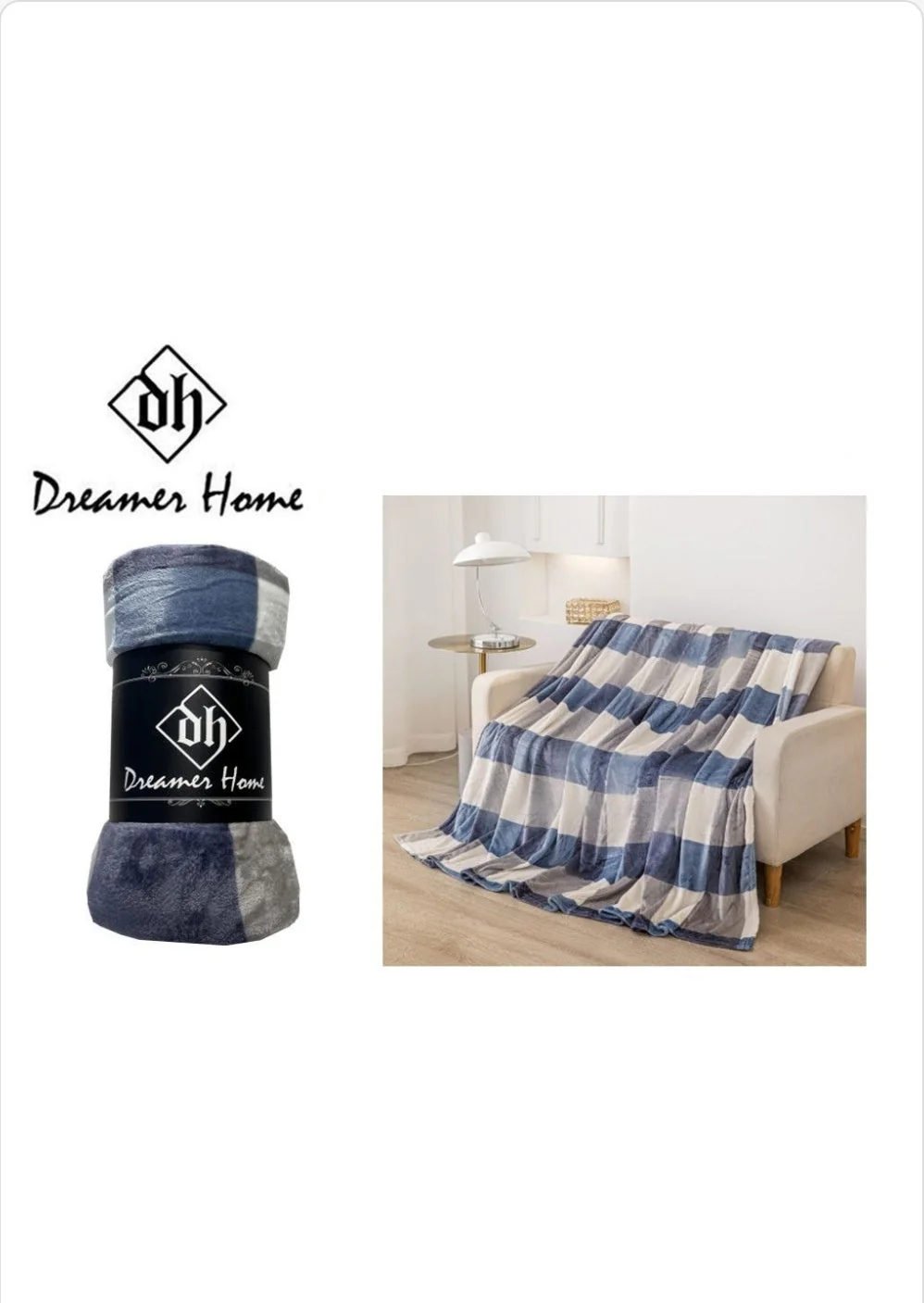 Manta granate 130x160cm - Imagen 9