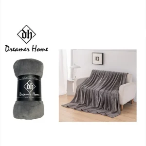 Manta gris 220x240cm