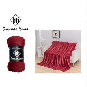 Manta granate 220x240cm