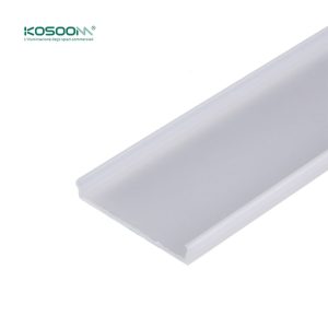 Negro Canal Vacío L0116N para Lámpara Lineal LED MLL002-A -KOSOOM