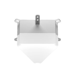 Blanco Módulo de Conexión Triángulo Regular Ancho L0304B para Lámpara Lineal LED MLL003-A 3W 4000K 280LM -Kosoom