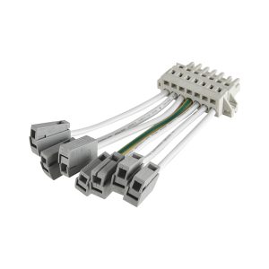 Blanco Fuente de Alimentación de 5 Hilos LA0101 para Lámpara Lineal LED MLL002-A -KOSOOM