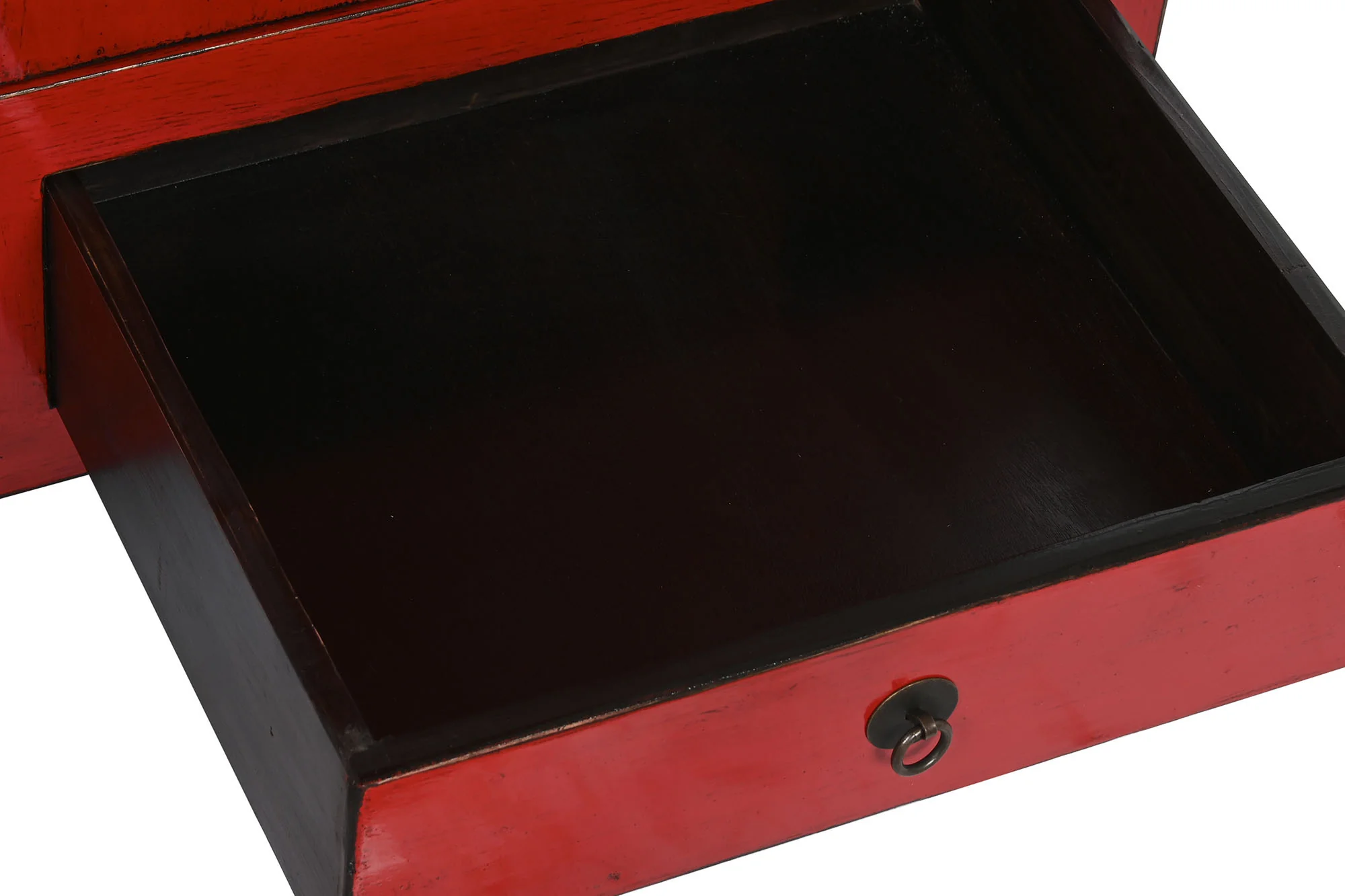 Armario olmo 102*42*120cm lacado rojo - Imagen 7