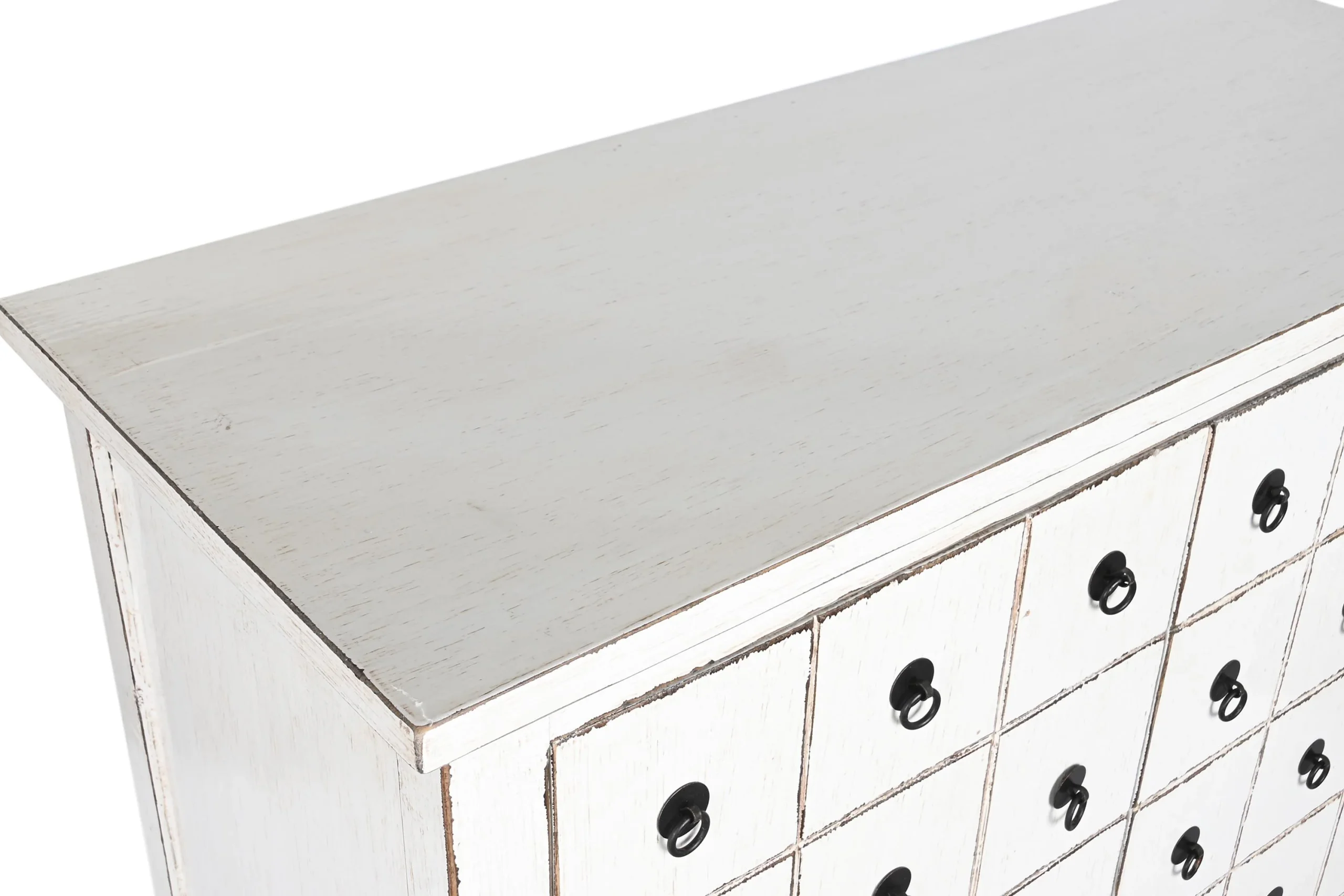 Armario olmo 102*42*120cm lacado blanco - Imagen 4