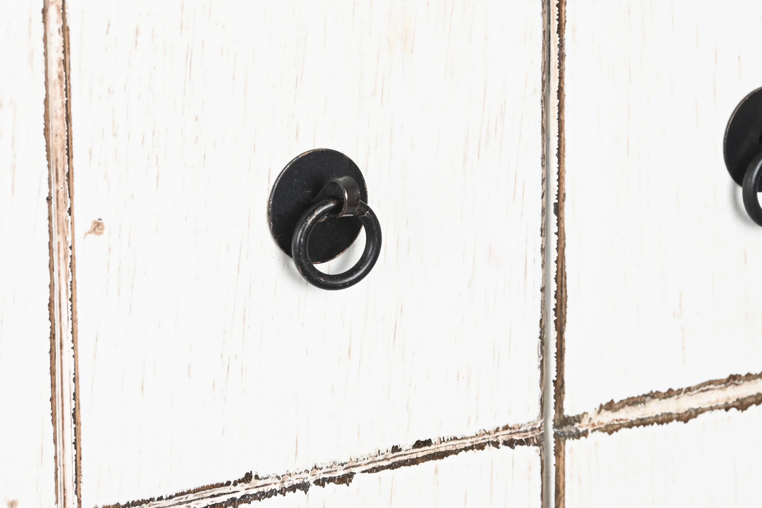 Armario olmo 102*42*120cm lacado blanco - Imagen 6