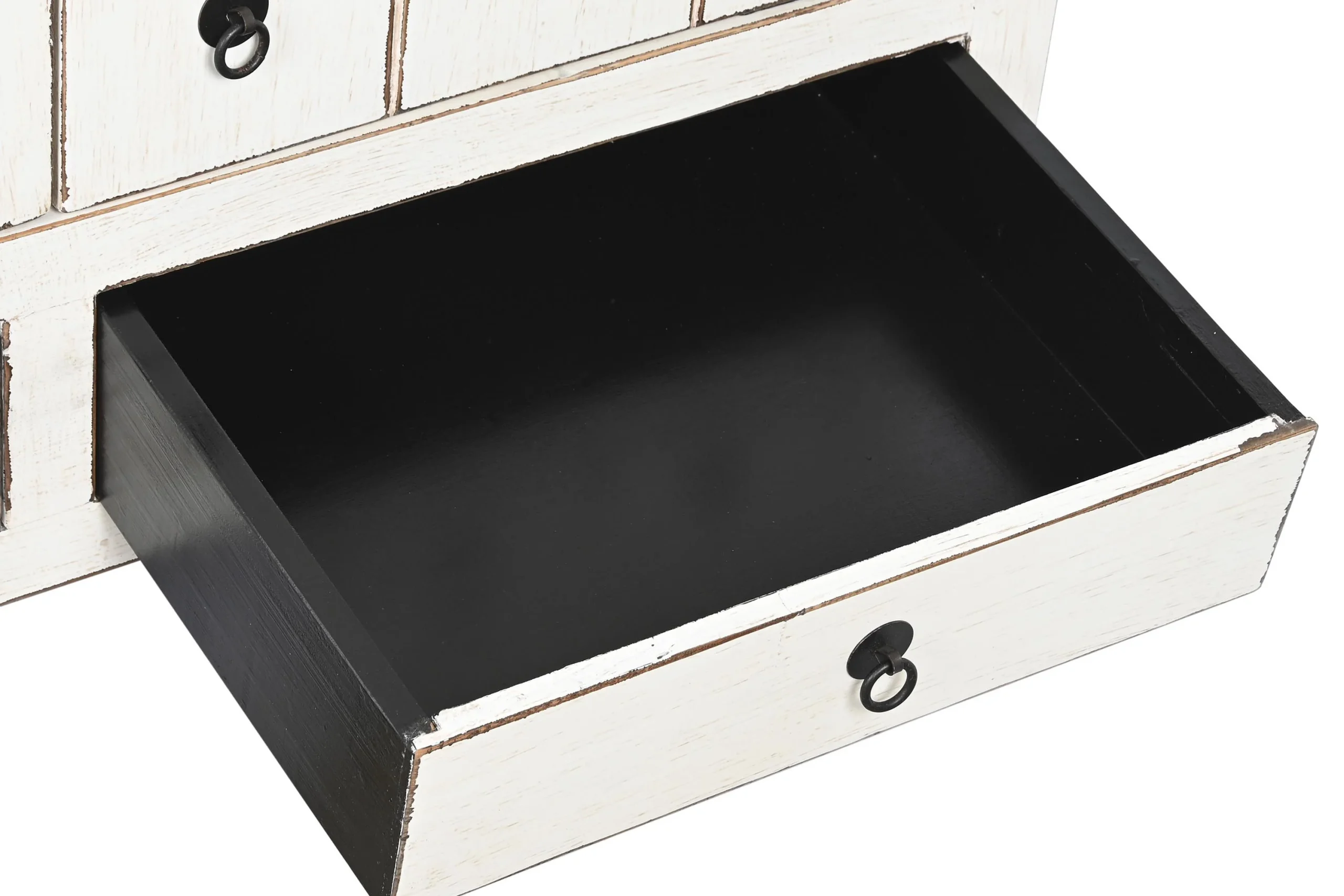 Armario olmo 102*42*120cm lacado blanco - Imagen 7