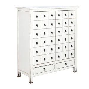 Armario olmo 102*42*120cm lacado blanco