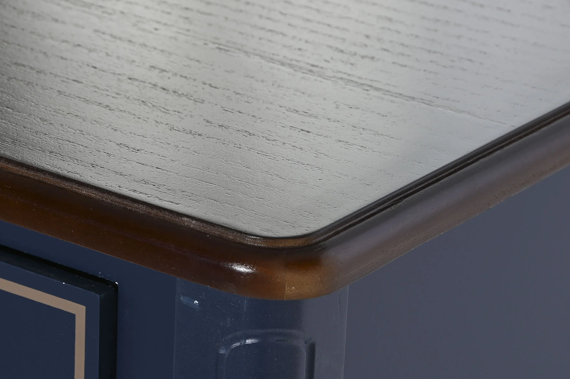 Consola paulownia 110*40*79cm azul marino - Imagen 4