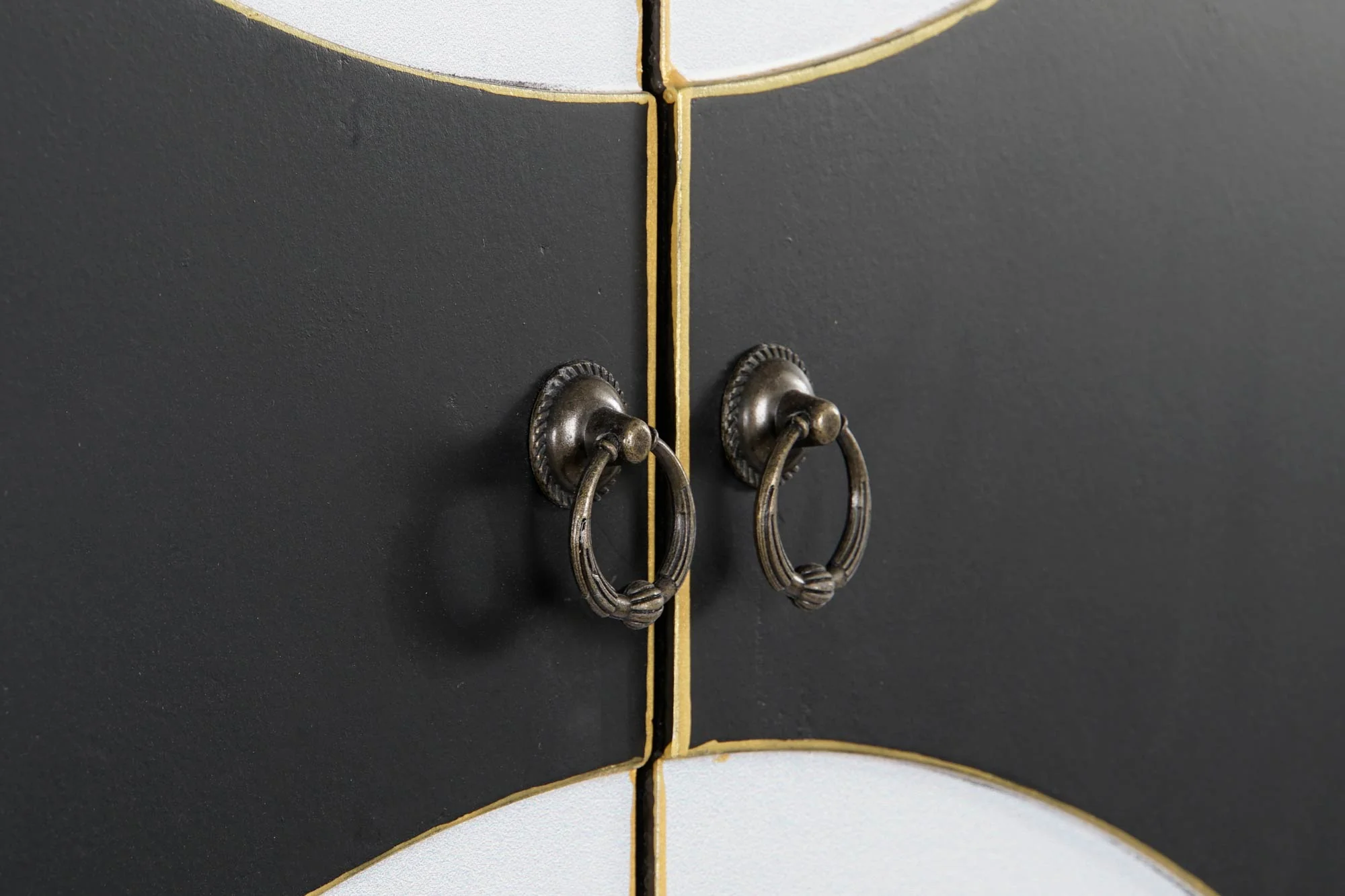 Armario abeto mdf 85.5*50.5*186.2cm negro - Imagen 4