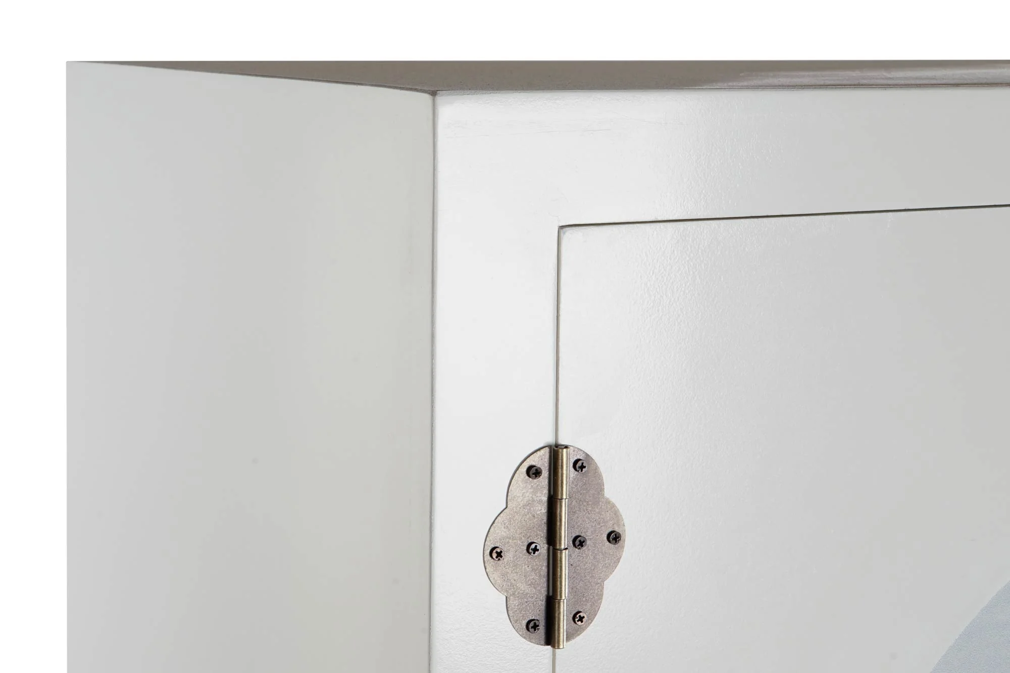 Armario abeto mdf 85.5*50.5*186.2cm blanco - Imagen 3