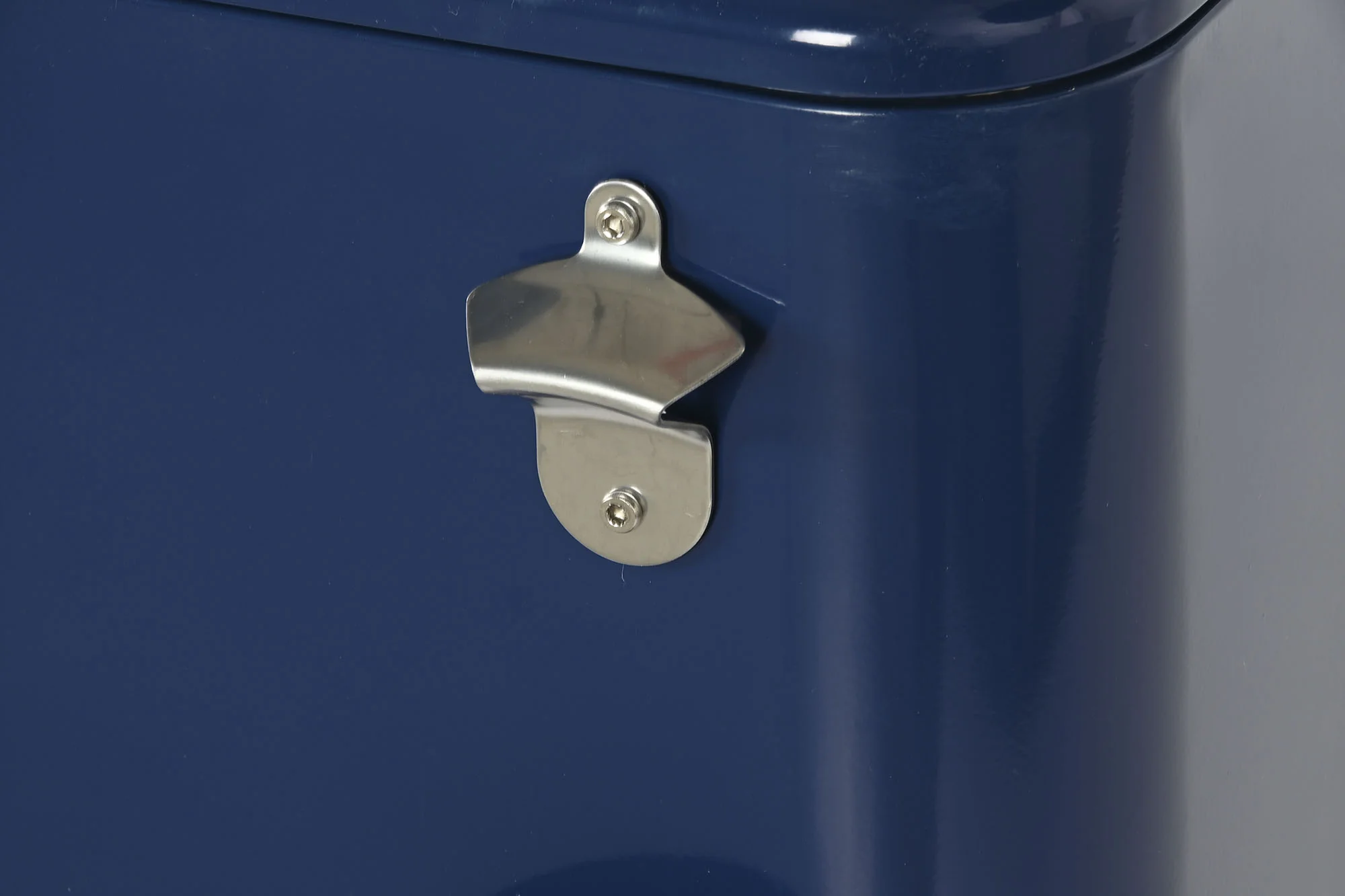 Nevera acero pp 74*43*80cm 56l azul marino - Imagen 3