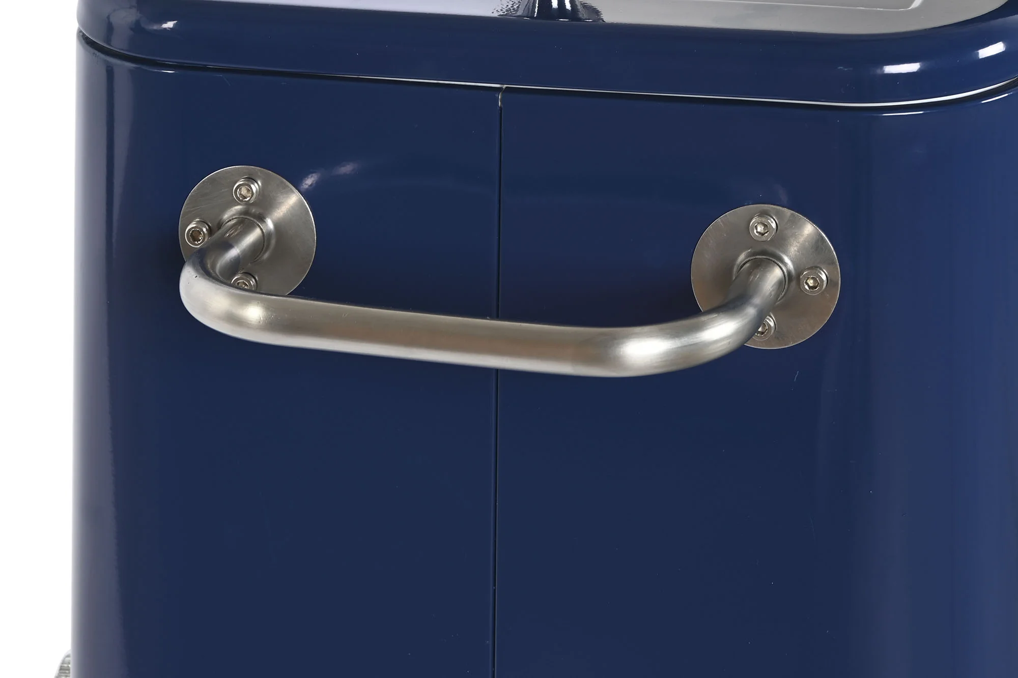 Nevera acero pp 74*43*80cm 56l azul marino - Imagen 4