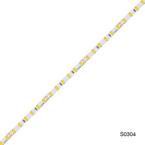 Tira de luz led interior IP20/DC24V/8W/m /3000K/959 lm/M/120LEDS/MT/120˚/CRI≥80/Garanzia：3 años /L5000*W5*H1.5mm