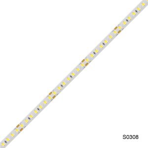 Tira de luz LED IP20/DC24V/12W/m /6500K/1631lm/M/140LEDS/MT/120˚/CRI≥80/Garanzia：3anni /L5000*W8*H1.5mm