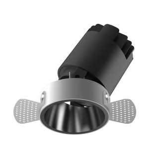 Lámpara empotrada LED Temperatura de color personalizada 12W 800LM Eficiencia energética Ángulo de haz ajustable 15°/24°/36° SLN75R12TA-Kosoom