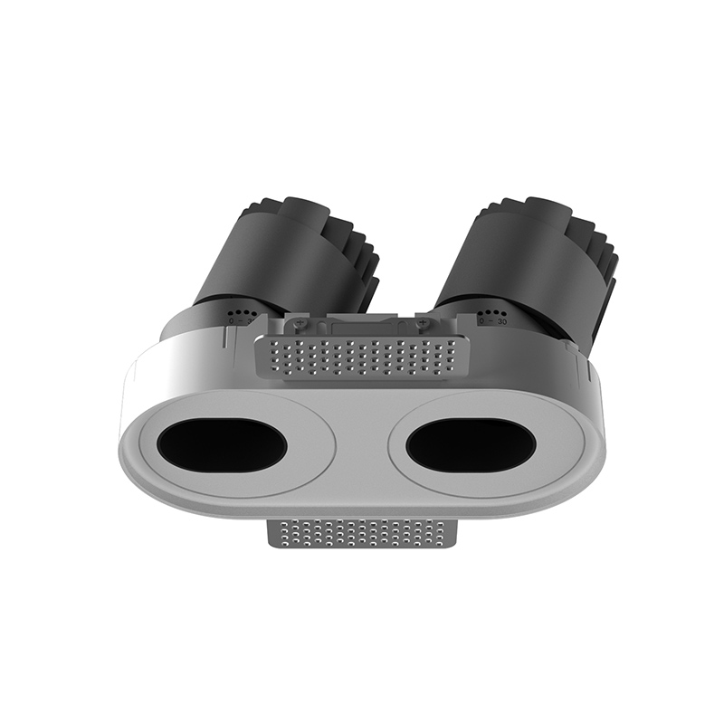 Downlight Lámpara Empotrada LED Personalizada de Alta Calidad SLN120R230TA Temperatura de Color Personalizada 30*2W 2600*2LM Eficiencia Energética Ángulo de Haz Ajustable 15°/24°/36° -Kosoom - Imagen 2