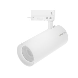 Iluminación de Riel Foco LED Track Lighting Blanco Directos de Fábrica TRL010-T1004B 4000K 15W 1330LM Ángulo de haz 55˚- Kosoom